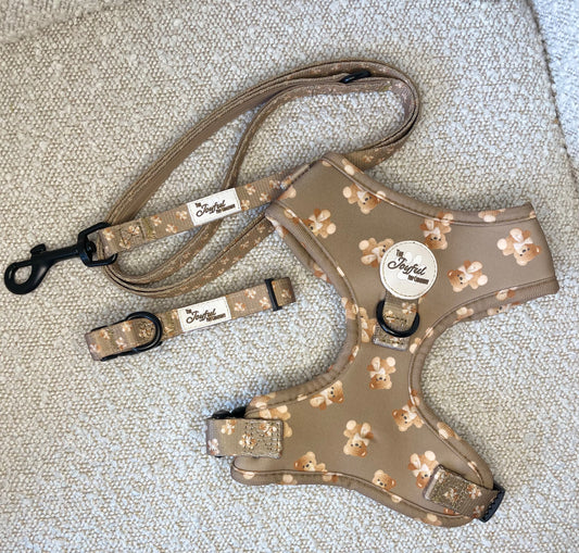 3-piece dog harness set | Oh My Bear